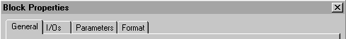 Block Properties dialog box