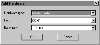 Add Hardware dialog box