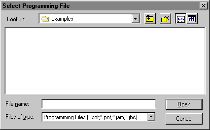 Select File dialog box