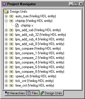 Design Units Tab