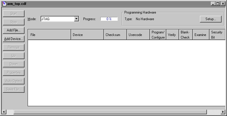 Programmer Window